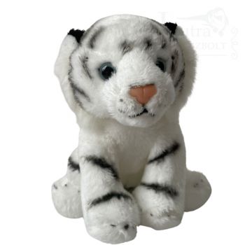 Plüss Mini Fehér Tigris